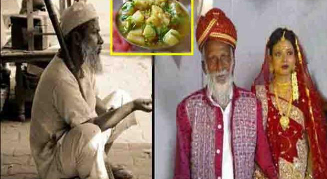 Every day a man used to feed his wifes handmade food to the beggar ...